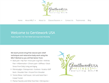 Tablet Screenshot of gentlework.com